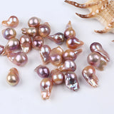 Baroque Pearl Natural Pink Purple Loose Bead Pearl