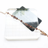Colorful Stones Bracelet Spring Chain Fine Jewelry Royal Look Gift