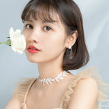 Colusiwei 925 Silver Stud Earrings Geometric Ear Studs Women's Jewelry
