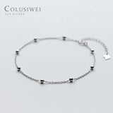 925 Sterling Silver Anklet for Foot Jewelry