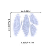 Angel Wing Earring Mold Resin Casting Pendant Mold