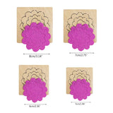 Flower Wooden Cutting Dies Stencil DIY Scrapbooking Album Stamp