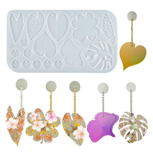 Four-leaf Clover Earrings Mold for Diy Crafts