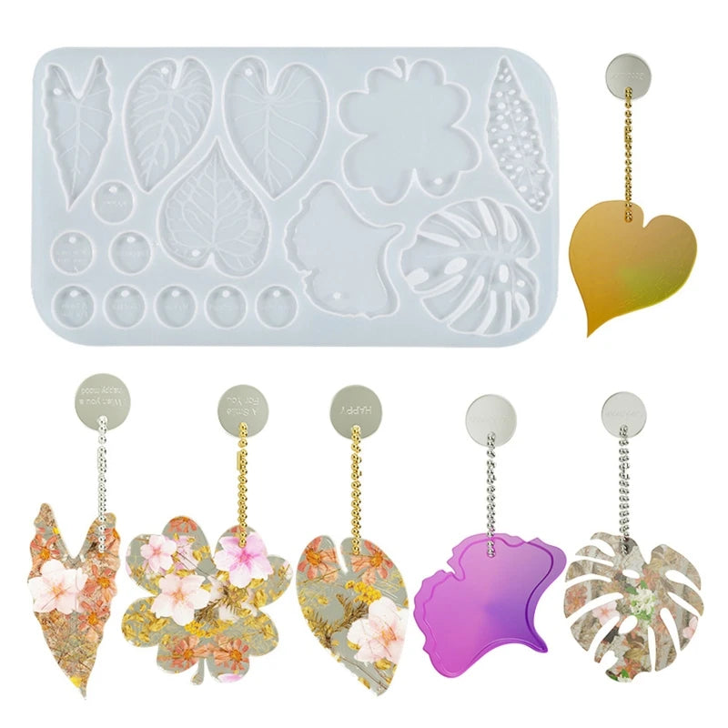 Four-leaf Clover Earrings Mold for Diy Crafts