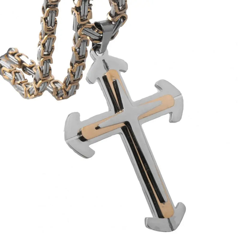 Comfortable Cross Pendant Christ Necklace for Dating