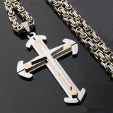 Comfortable Cross Pendant Christ Necklace for Dating