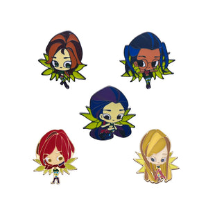 W.i.t.c.h. Magic Girl Enamel Lapel Backpack Brooch