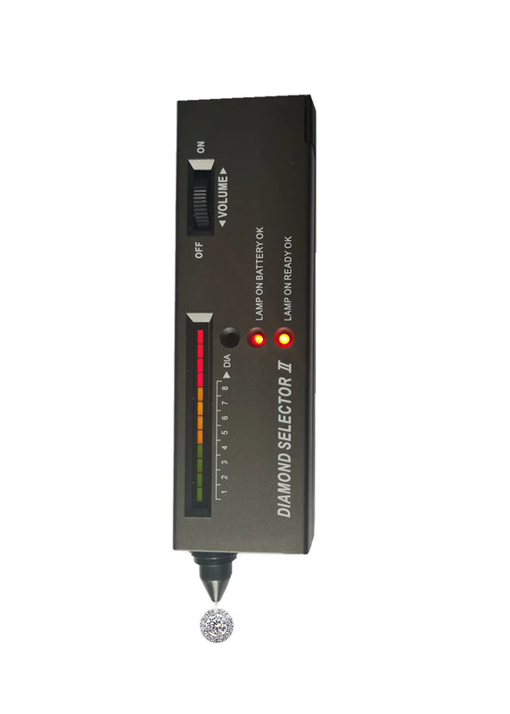 Compact Diamond Tester Pen Upgraded Gemstone Selector LED Indicator