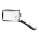 Handheld Magnifying Glass 3X/10X LED Lighted Compact for Hobbies, Repair
