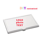Company Anniversary Photo Business Card Holder