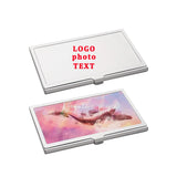Company Anniversary Photo Business Card Holder