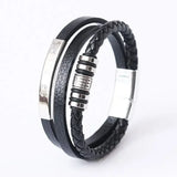 Compass Bracelet Stainless Steel Mens Bracelet