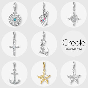 Compass Siamese Cat Star Pendant