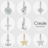 Compass Siamese Cat Star Pendant