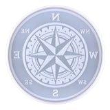 Compass Wall Decor Epoxy Mold Hanging Ornaments Resin Silicone Mould