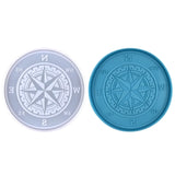 Compass Wall Decor Epoxy Mold Hanging Ornaments Resin Silicone Mould