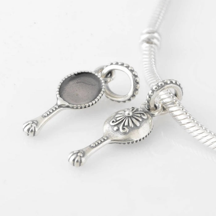 Fandola 925 Sterling Silver Beads for Bracelets DIY Making