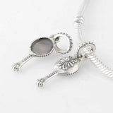 Fandola 925 Sterling Silver Beads for Bracelets DIY Making