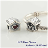 925 Sterling Silver Kennel Charm for Fandola Bracelets