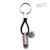 Compleenzza Lanyard Keychain Silver Metal Craft 3002