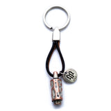 Compleenzza Lanyard Keychain Silver Metal Craft 3002