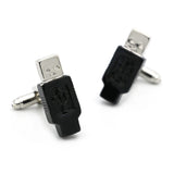 USB Cufflinks For Men Copper Material Cuff Links Wholesale