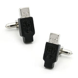 USB Cufflinks For Men Copper Material Cuff Links Wholesale