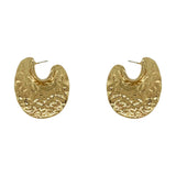 Metal Earrings Hip-hop Punk Retro Stud Earrings Travel Jewelry Accessories
