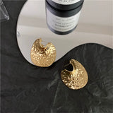 Metal Earrings Hip-hop Punk Retro Stud Earrings Travel Jewelry Accessories