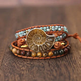 Conch Bohemia Bracelet Natural Stone Woven Bracelet