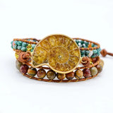 Conch Bohemia Bracelet Natural Stone Woven Bracelet