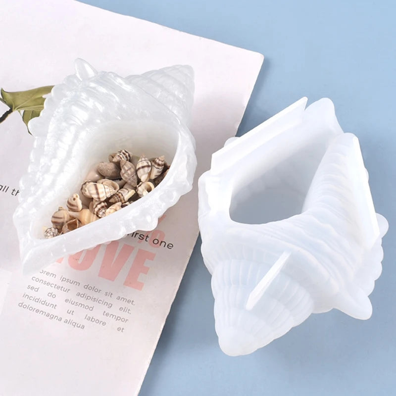 Conch Storage Box Silicone Mould DIY Crafts Tool