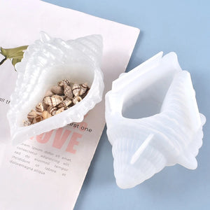 Conch Storage Box Silicone Mould DIY Crafts Container Making Tool