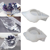 Conch Tray Mold Resin for Jewelry Storage Makeup Sponge Holder