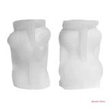 Concrete Female Candle Molds DIY Craft Interior Car Decor