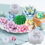 Silicone Flower Pot Mold for Succulent Plants