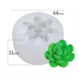 Silicone Flower Pot Mold for Succulent Plants