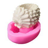 Hedgehog Shape Concrete Flowerpot Mold