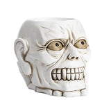Skull Shape Concrete Flowerpot Mold Pen Holder Silicone Succulent Planter Vase