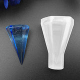 3D Cone Resin Pendant Silicone Mold for Jewelry Making