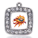 Connecticut Sun Stainless Steel Logo Charm Necklace