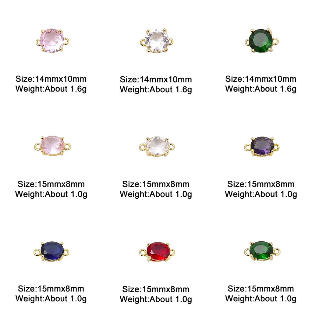 Micro Paved Zircon Accessories for Jewelry Diy