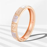 Enamel Constellation Bangle Women's Jewelry