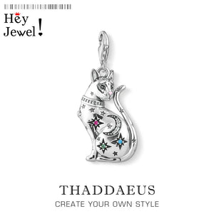 Constellation Magic Cat Pendant Charm Spring Gift Fit Bracelet