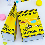Construction Trucks Favor Box Candy Box Cupcake Box Boy Kids Birthday Party Supp