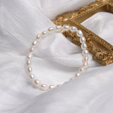 Freshwater Pearl Stretch Bracelet 5-6mm Birthday Gift