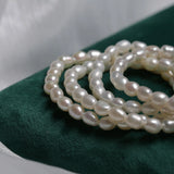 Freshwater Pearl Stretch Bracelet 5-6mm Birthday Gift