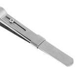 MR Jewelry Tweezers Lock Tiny Diamond Stainless Steel Craft Tool DIY