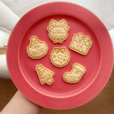 Cookie Christmas Biscuit Mould - Customizable Characters/Tree/Santa Claus