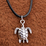 Vintage Sea Turtles Pendant Surfer Necklaces, 10pcs/LOT